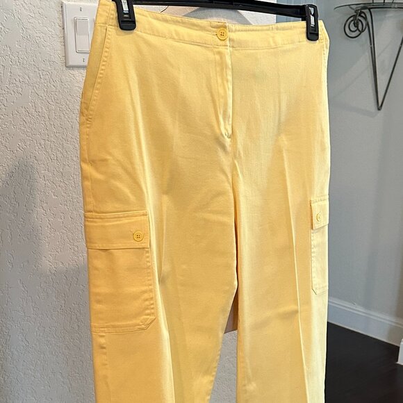 EVAN PICONE CASUAL Stretch Cargo Pants - 16 - Picture 5 of 10